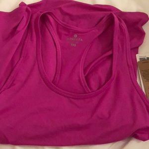 Brand new pink Athletics XXS racerback tank